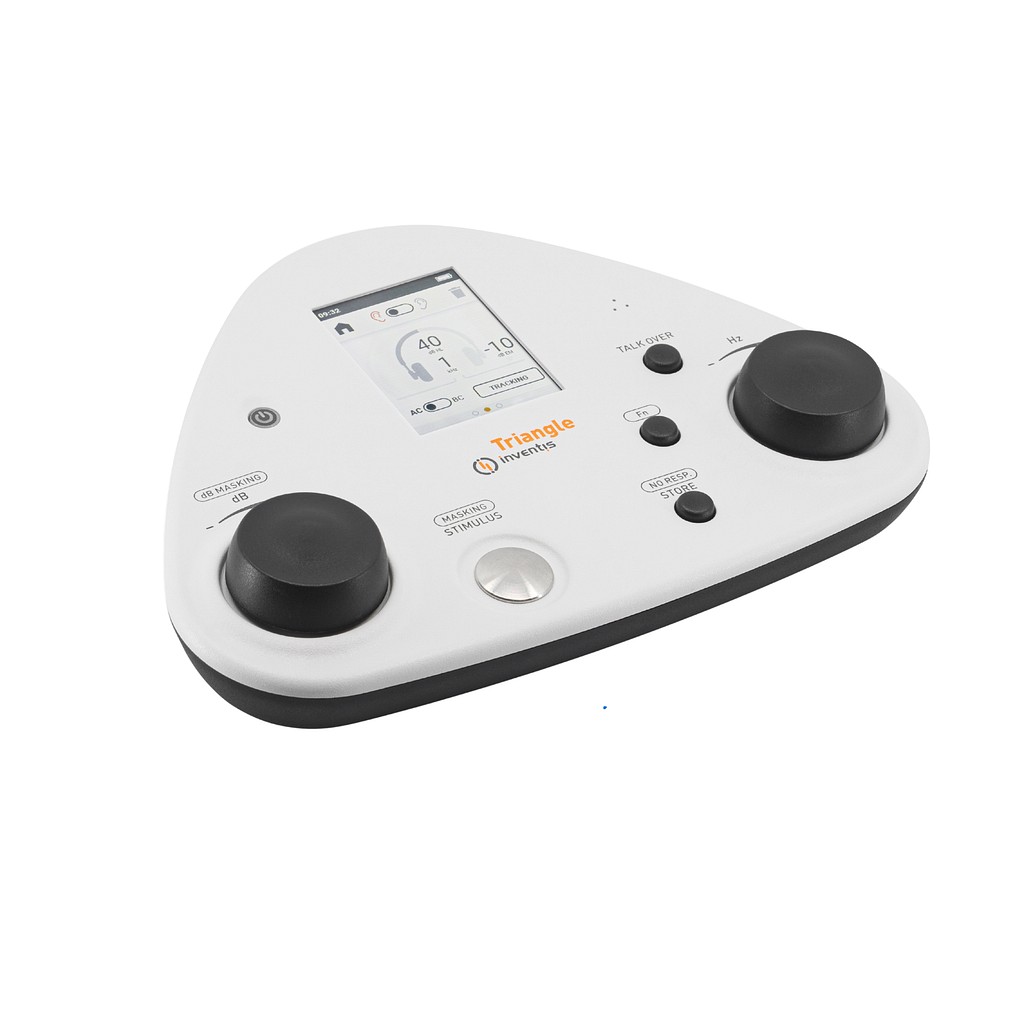 Inventis, audiometer komplet med høretelefoner