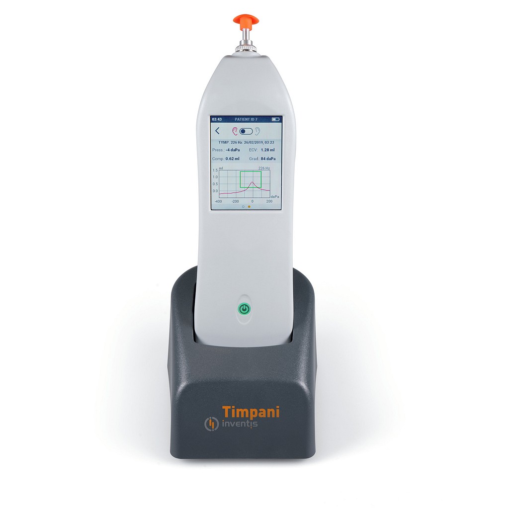 Inventis, oplader/dockingstation USB,for tympanometer 11440