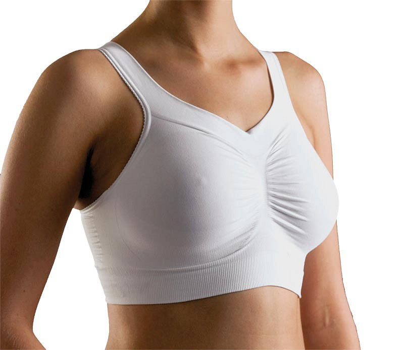 CareFix Post-Op Bra BH, Catia comfort bra, microfiber, hvid, xx-large