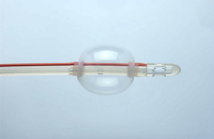 Folysil Ridged, 2-v ballonkateter, rillet, silikone, 10 ml, steril, ch 18
