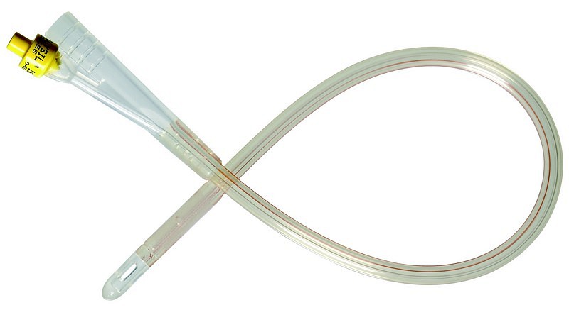 Folysil, 2-vejs ballonkateter, silikone, 50 ml, steril, ch 24
