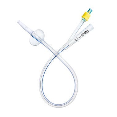 Urimed Cath, ballonkateter, 42cm, silikone, Tiemann, 10 ml, st., ch 12