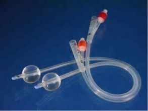 Fortune, ballonkateter, 42cm, 5/10ml, silikone, steril, ch 22