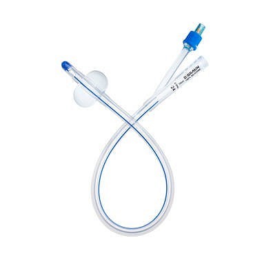 Urimed Cath, ballonkateter, 42cm, silikone, Nelaton, 10 ml, st., ch 18