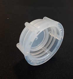 Mediq, låg til 100 ml flaske, 23mm Ø