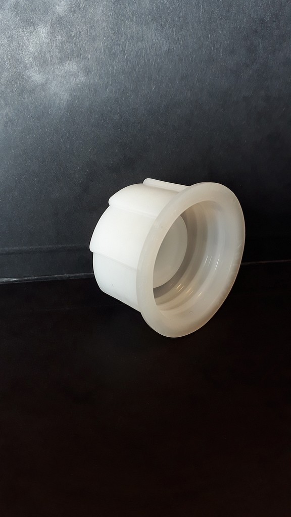 Mediq, låg til 100 ml flaske, 23mm Ø