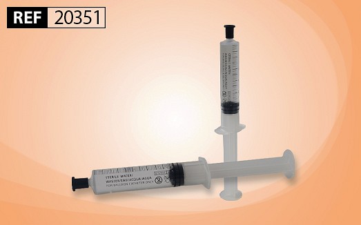 Curas, forfyldt sprøjte med sterilt vand, steril, 10 ml