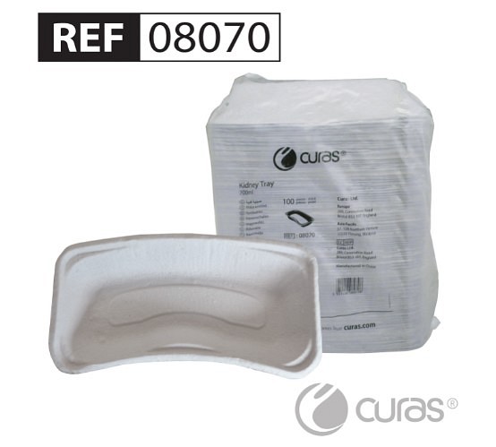 Curas, pusbækken, pulp, 700 ml
