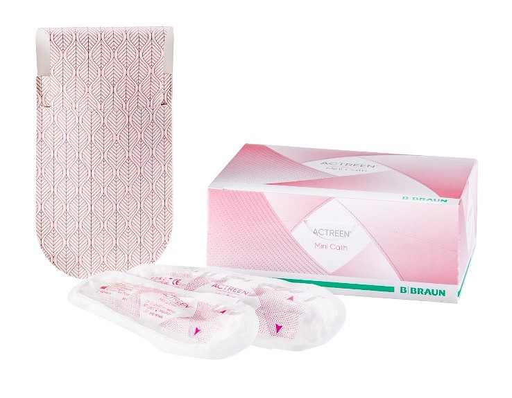 Actreen Mini Cath., Kvindekateter, 9 cm, prælubrikeret, steril, ch 10