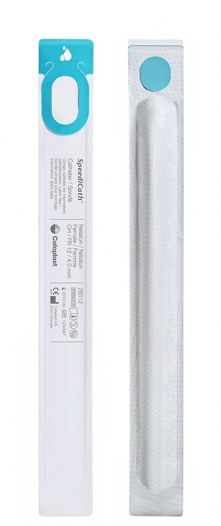 SpeediCath, PVC-fri, børnekateter i vand, 30 cm, steril, ch 12