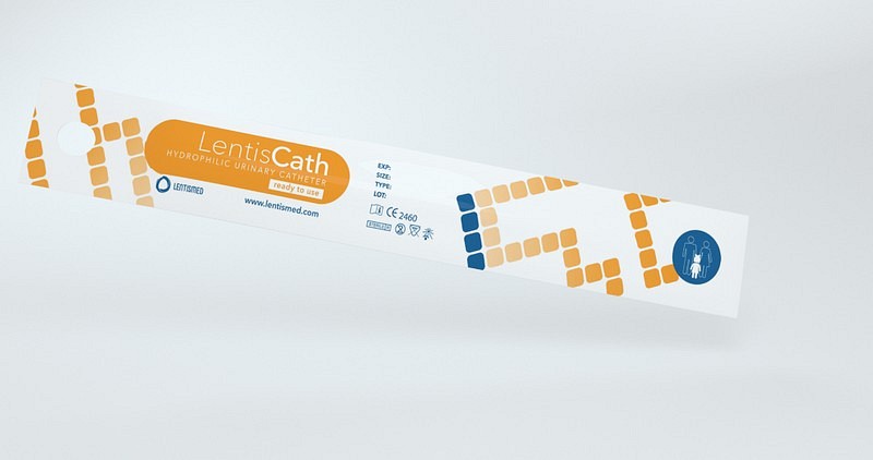 LentisCath, børnekateter, hydrofil coated, 20 cm, steril, ch 6
