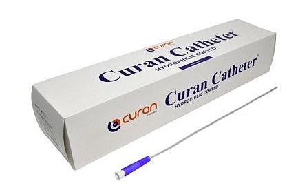 Curan, Tiemannkateter, 40 cm, DEHP-fri, steril, ch 12