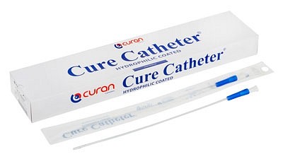 Curan hydrofilcoated, kvindekateter 15/18 cm, DEHP-fri, steril, ch 8