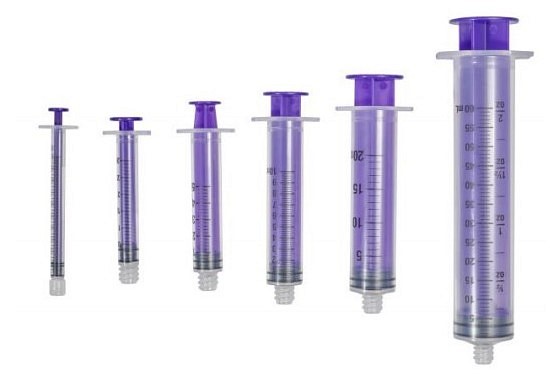 Avanos, sprøjte, ENFit, engangs, steril, 60 ml