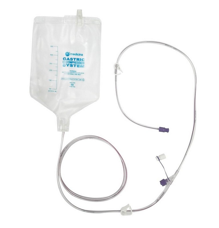 Medicina, dræneringspose, ENFit enteral, steril, 250 ml