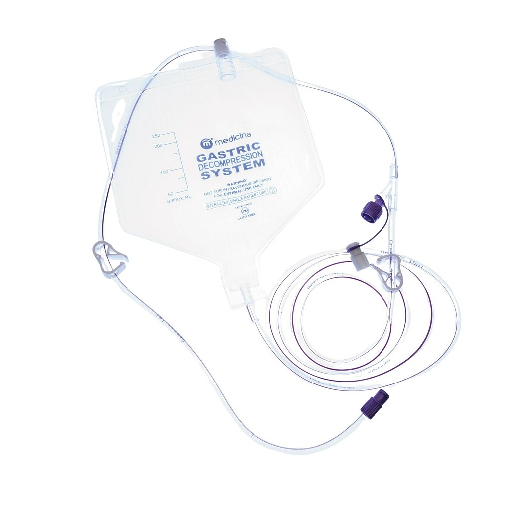 Medicina, dræneringspose, ENFit enteral, steril, 250 ml