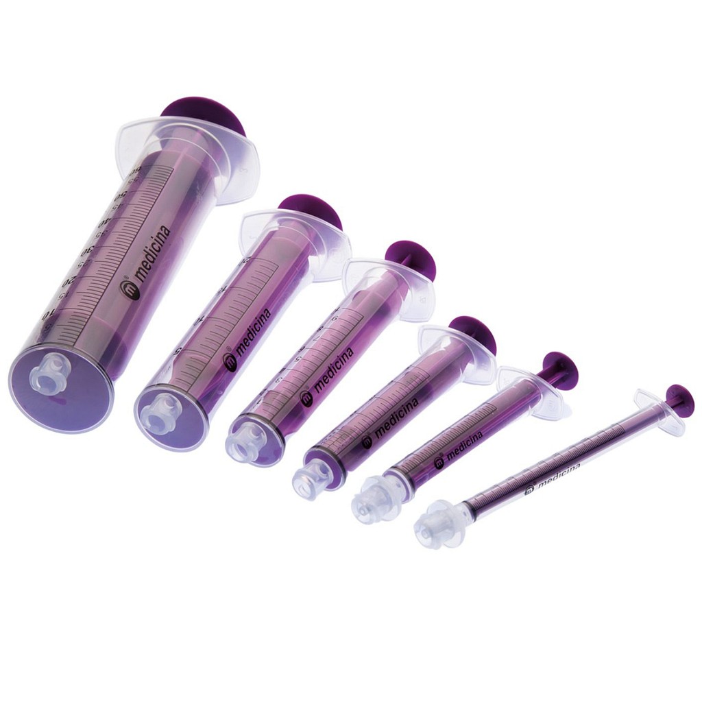 Medicina, sprøjte, enteral ENFit, flergangs, st., 60 ml