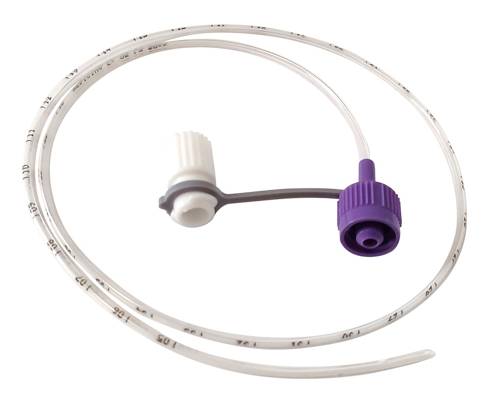 Medicina, nasogastrisk sonde, ENFit u. guidewire, 50 cm, ste, FR 5