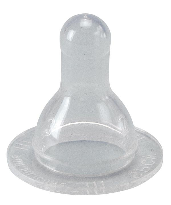 Bamse, flaskesut, silikone, 1,2 mm hul til sutteflaske