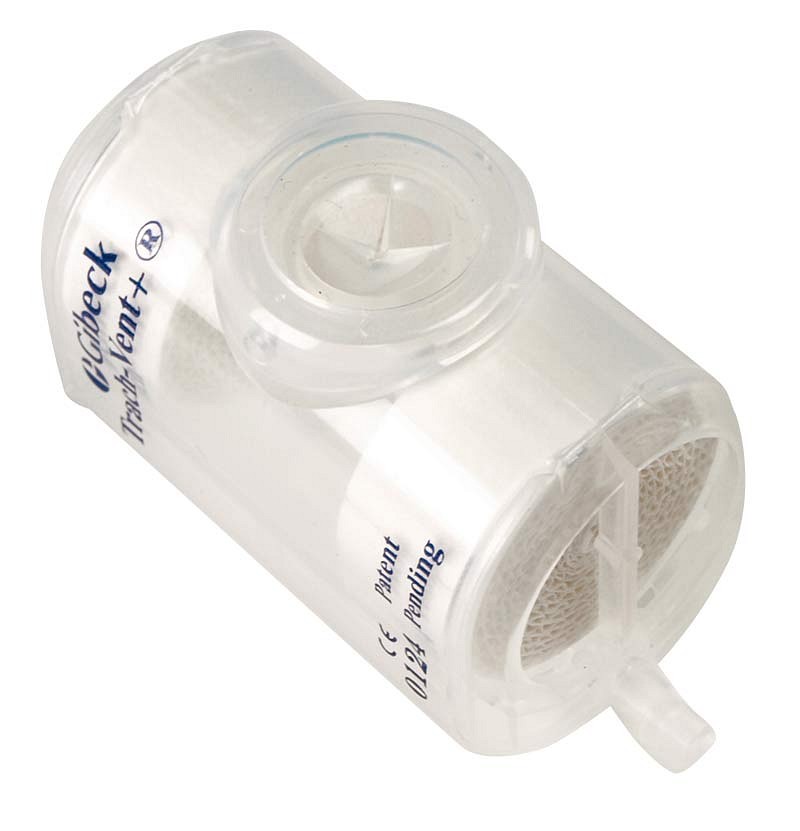 Gibeck, Trach-Vent+ HME, m/iltstuds (svensk næse)