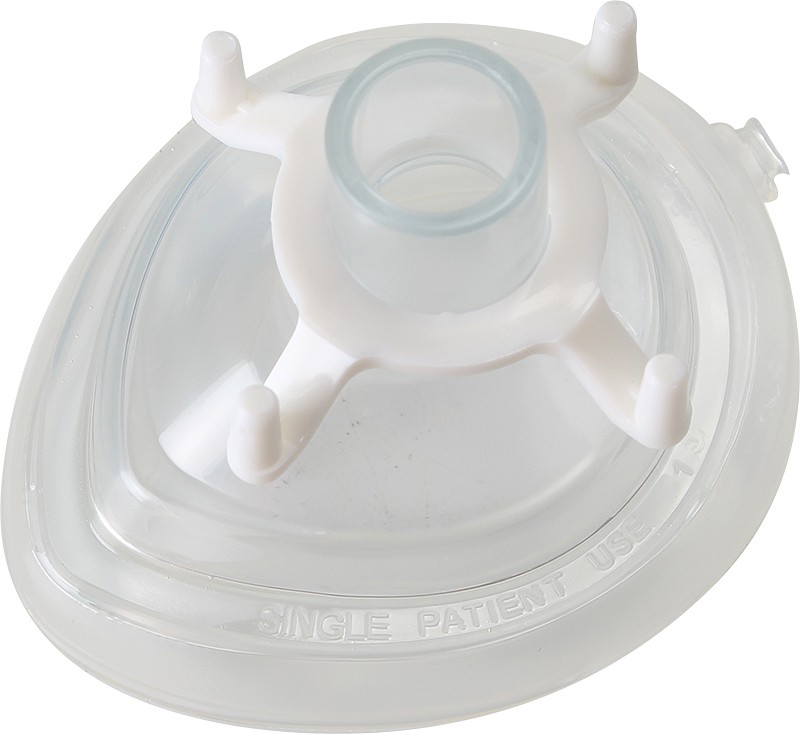 Hudson, anæst.maske m/luft,u/ventil, pht fri hvid 0-1, neonatal