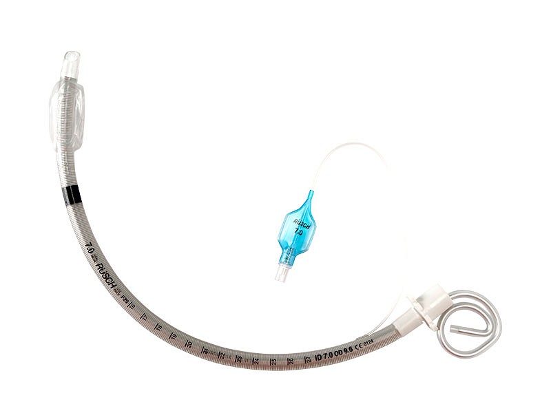 Rüschflex trachealtube, spiraltube m/FlexiSlip, Magill, PVC, steril, 8,5 mm