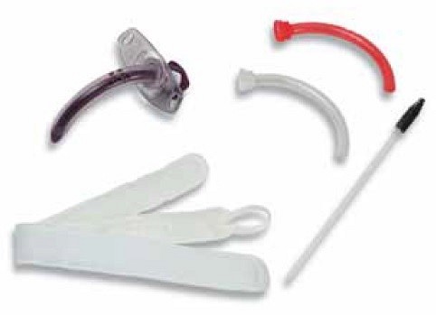 Portex Blue Line Ultra, tracheostomisæt med inderkanyle, vinklet, steril, 8 mm