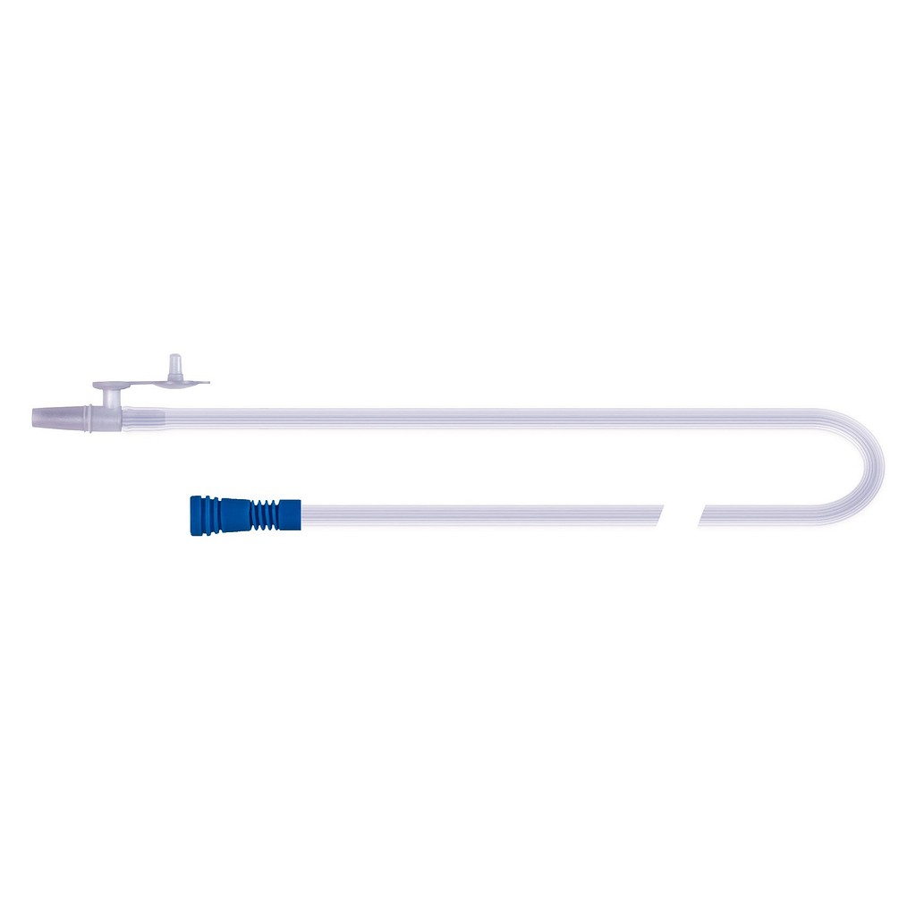 EXTRUDAN Multi Lumen, sugeslange stor fingertip, uni tragt, ch 24 usteri, 210 cm