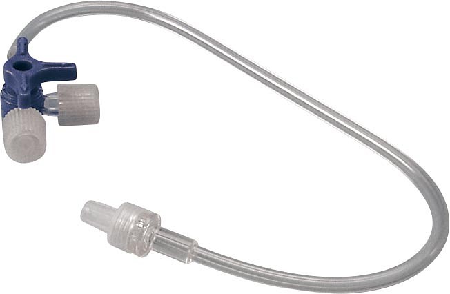 Discofix, 3-vejshane m/25 cm slange, steril