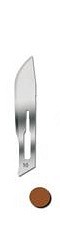 Kiato Plus Safe Back, skalpelblad nr. 10, carbon stål, steril