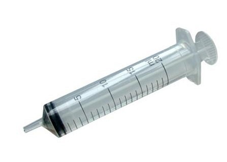 Nipro, sprøjte Luer 3-komponent, excentr. steril, 20 ml