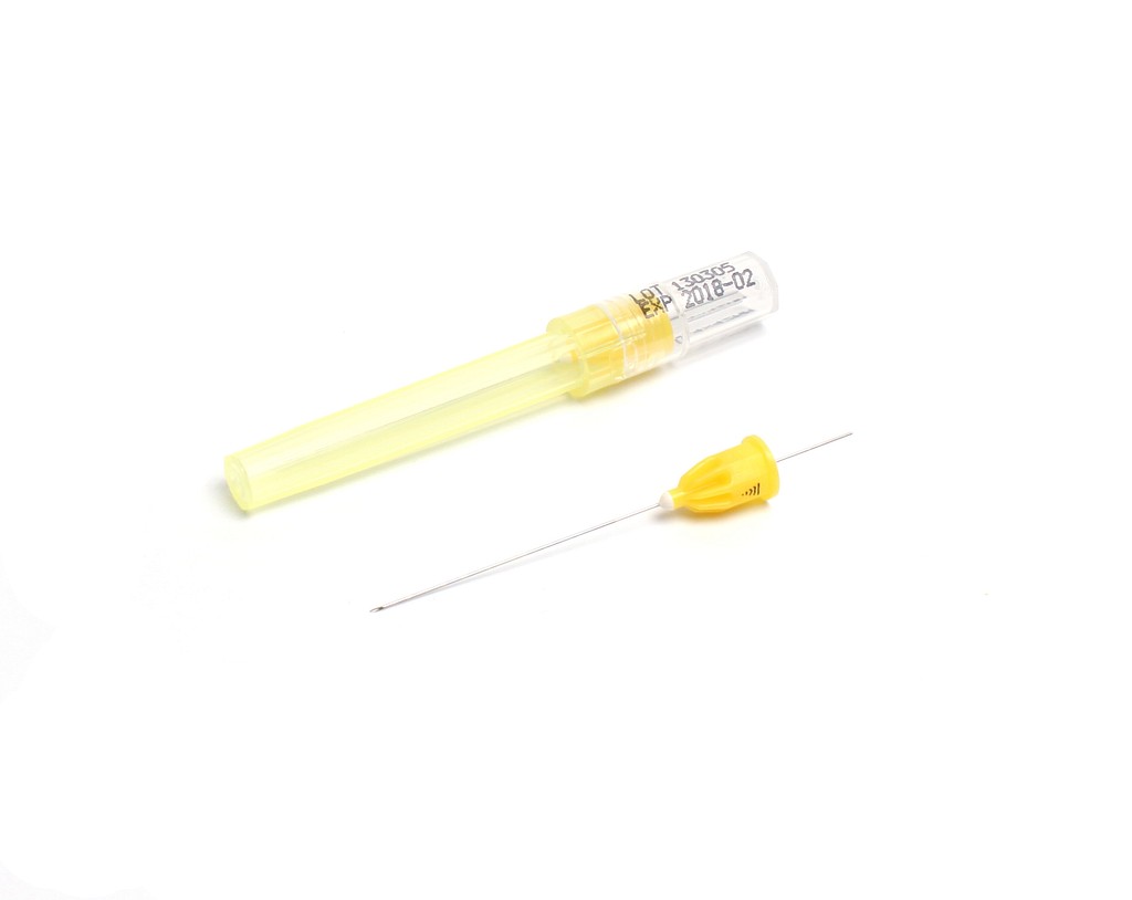 Orbis, tubule kanyle gul, steril, 27G x 1 1/2in, 0,40 mm x 42 mm