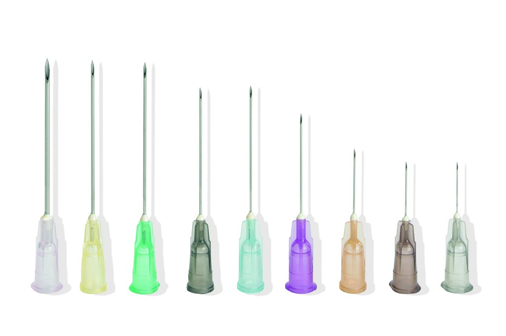 Nipro Flomax, kanyle, gul, steril, 20G x 1in, 0,9 mm x 25 mm