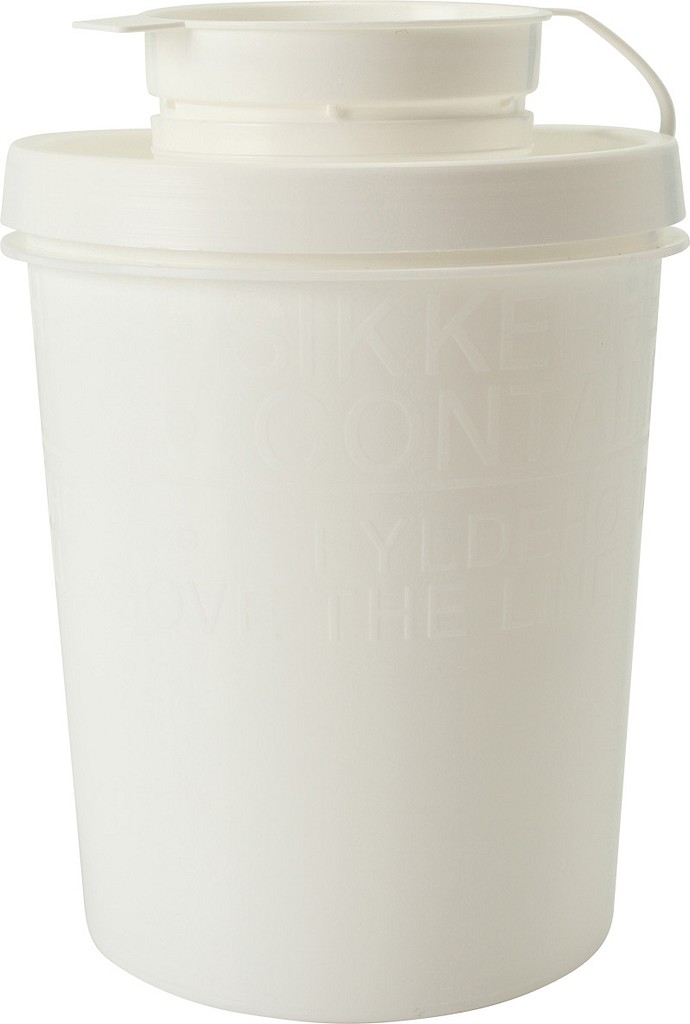 USON, kanylebeholder, låg med kanyleaftræk, 500 ml
