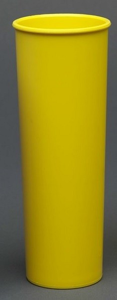 USON, kanylebeholder, gul med kanyleaftræk, UN godkendt, 200 ml