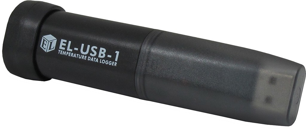 Temperatur-logger, EL-USB-1 m. USB interface + software
