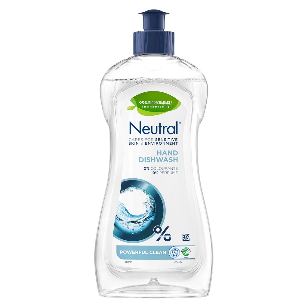 Neutral, flydende opvaskemiddel, 500 ml