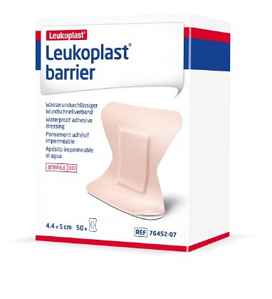 LEUKOPLAST Barrier, vandtæt fingerplaster med sårpude 20x23mm,steril, 44 mm x 50 mm