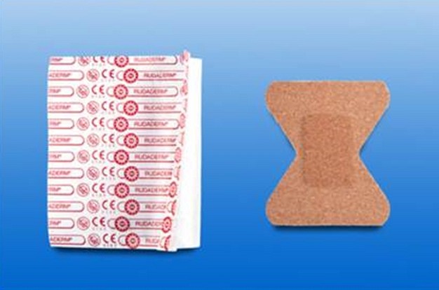 Rudaderm, fingerplaster, lille, beige, steril.