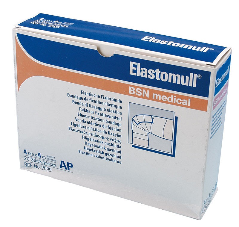 Elastomull, gazebind, 4 cm x 4 m
