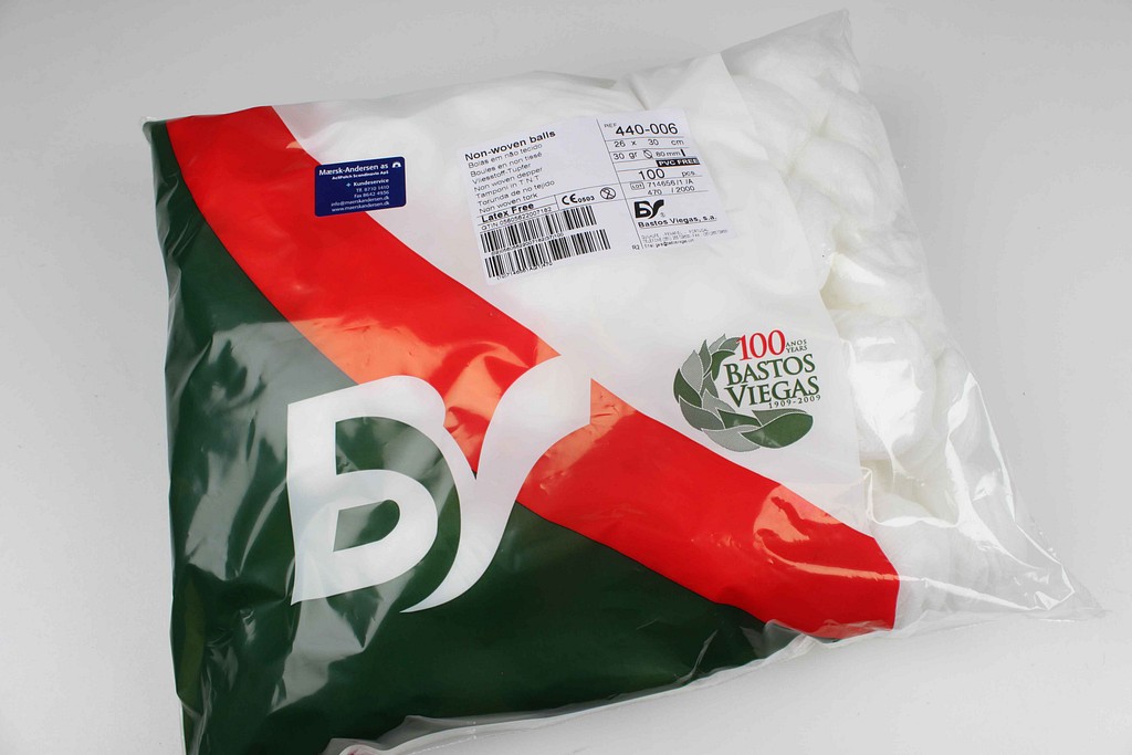 Bastos, gazekrøller, non-woven, Ø 80 mm
