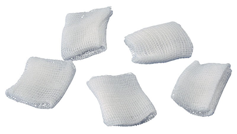 Mölnlycke, gazetampon, flad, steril, 25 mm x 30 mm