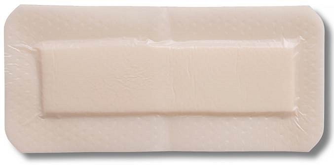 FoamLite ConvaTec, tynd skumbandage m/silikoneklæb og border, steril, 5,5 cm x 12 cm