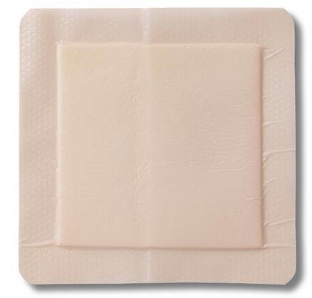 FoamLite ConvaTec, tynd skumbandage m/silikoneklæb og border, steril, 15 cm x 15 cm