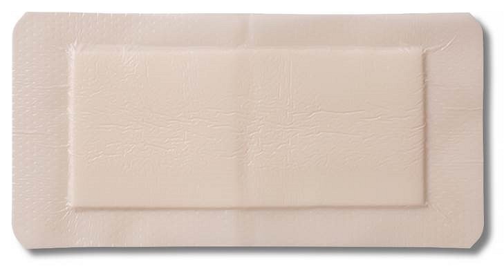 FoamLite ConvaTec, tynd skumbandage m/silikoneklæb og border, steril, 10 cm x 20 cm