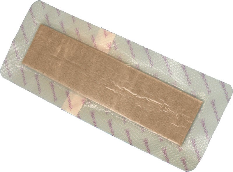 Mepilex Border Ag, border med sølv og silikone, steril, 10 cm x 30 cm