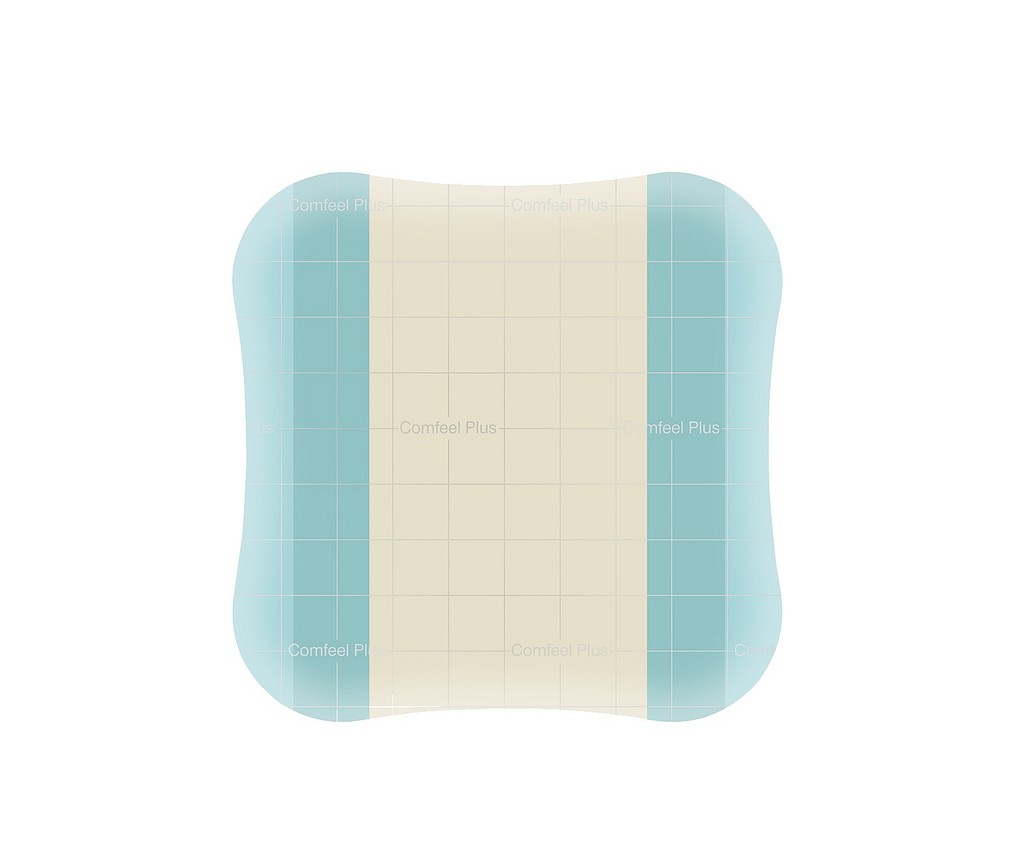 Comfeel Plus, hydrocolloidbandage med alginat, steril, 10 cm x 10 cm