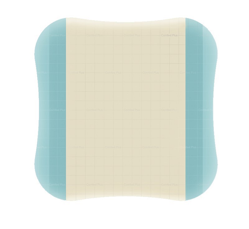 Comfeel Plus, hydrocolloidbandage med alginat, steril, 20 cm x 20 cm