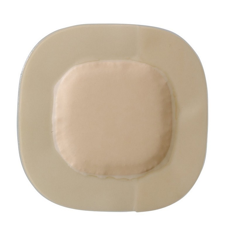 Biatain Super, bandage med klæb, steril, 12,5 cm x 12,5 cm, sårpude 8,5 x 8,5 cm