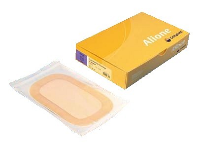 Biatain Super, bandage med klæb, steril, 12 cm x 20 cm, sårpude 8 x 16 cm